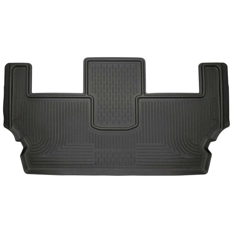 Husky Liners 2017 Chrysler Pacifica (Stow and Go) 3rd Row Black Floor Liners-tuningsupply.com