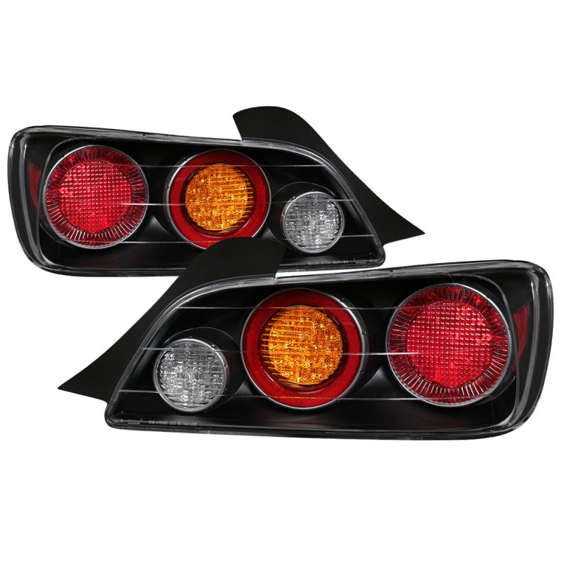 xTune Honda S2000 04-08 LED Tail Lights - Black ALT-ON-HS2K04-LED-BK-Tail Lights-SPYDER-SPY5081605-SMINKpower Performance Parts