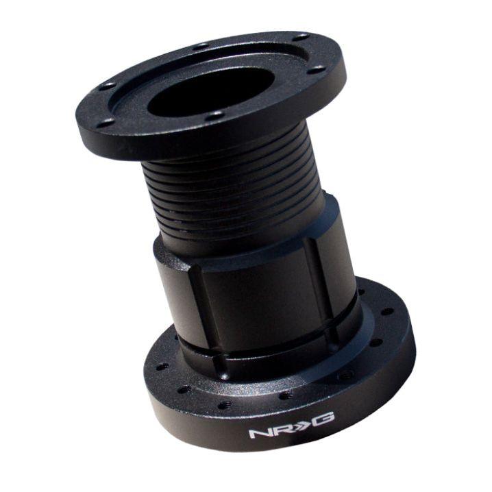 NRG Steering Wheel Hub Extension 4in. Spacer - Black-Steering Wheel Hubs-NRG-NRGSRK-4SPBK-SMINKpower Performance Parts