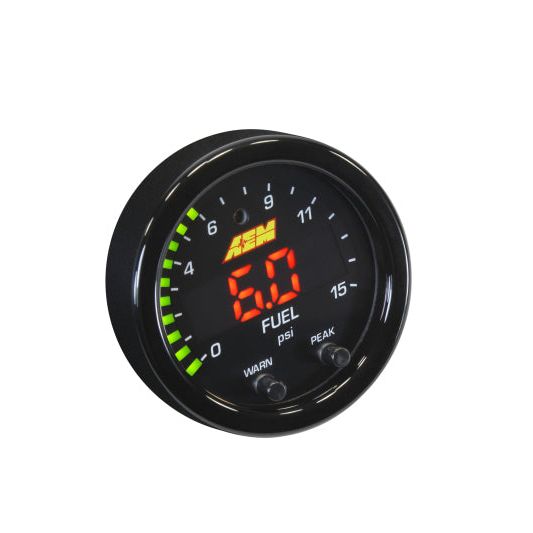 AEM X-Series Pressure 0-15psi Gauge Kit-tuningsupply.com