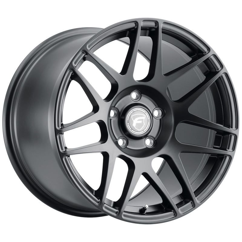 Forgestar F14 Drag 18x5.0 / 5x114.3 BP / ET-23 / 2.125in BS Satin Black Wheel-tuningsupply.com