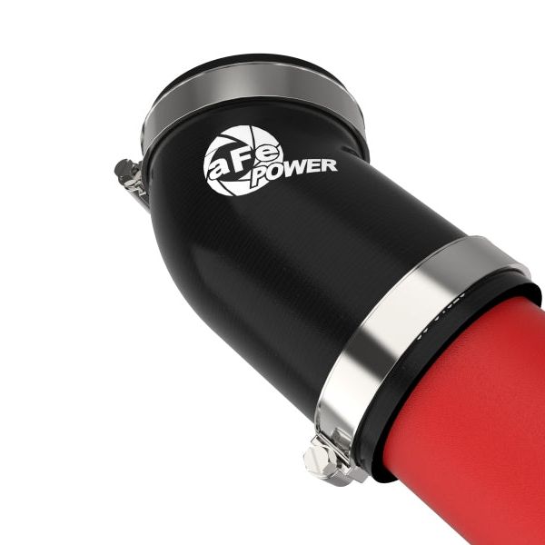 aFe 20-23 Ford Explorer ST V6 3.0L (tt) BladeRunner Aluminum Hot and Cold Charge Pipe Kit - Red-tuningsupply.com