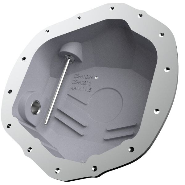 aFe Street Series Rear Differential Cover Black w/ Machined Fins 19-20 Ram 2500/3500-tuningsupply.com