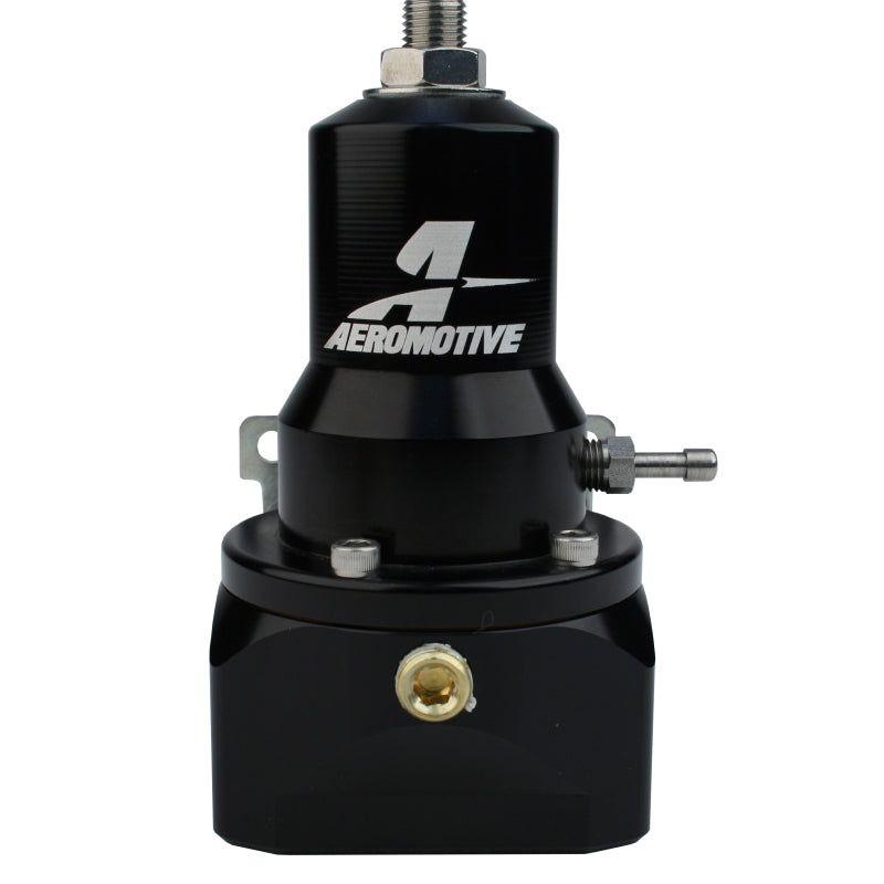 Aeromotive Regulator - 30-120 PSI - .313 Valve - 2x AN-10 Inlets / AN-10 Bypass-tuningsupply.com