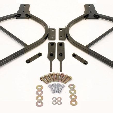 BMR 14-17 Chevy SS Bolt-On Subframe Connectors - Black Hammertone-tuningsupply.com