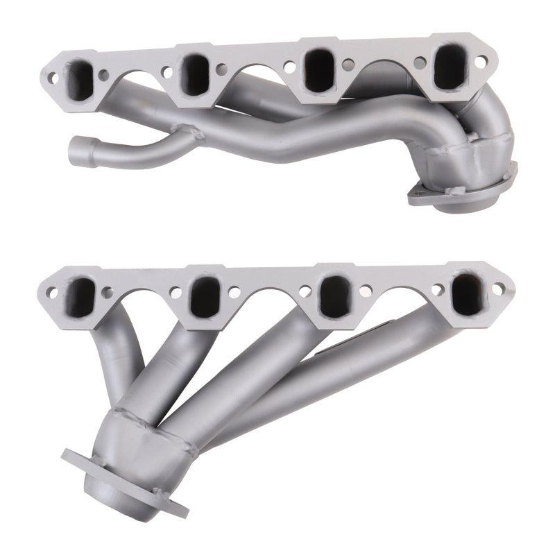 BBK 87-95 Ford F150 Truck 5.8 351 Shorty Unequal Length Exhaust Headers - 1-5/8 Titanium Ceramic-tuningsupply.com