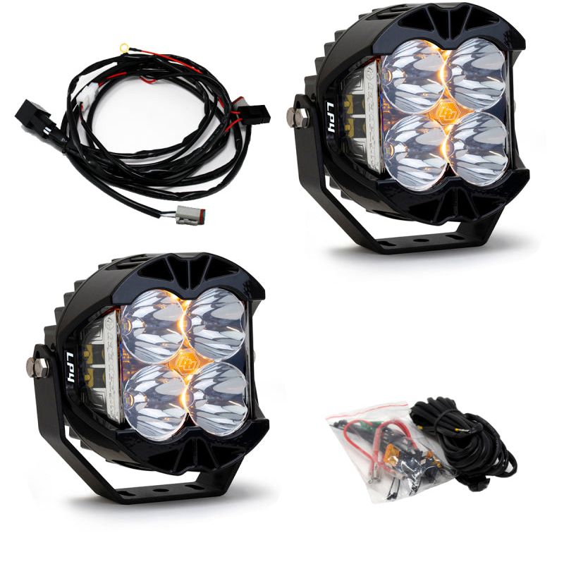 Baja Designs LP4 Pro Spot LED - Clear (Pair)-tuningsupply.com