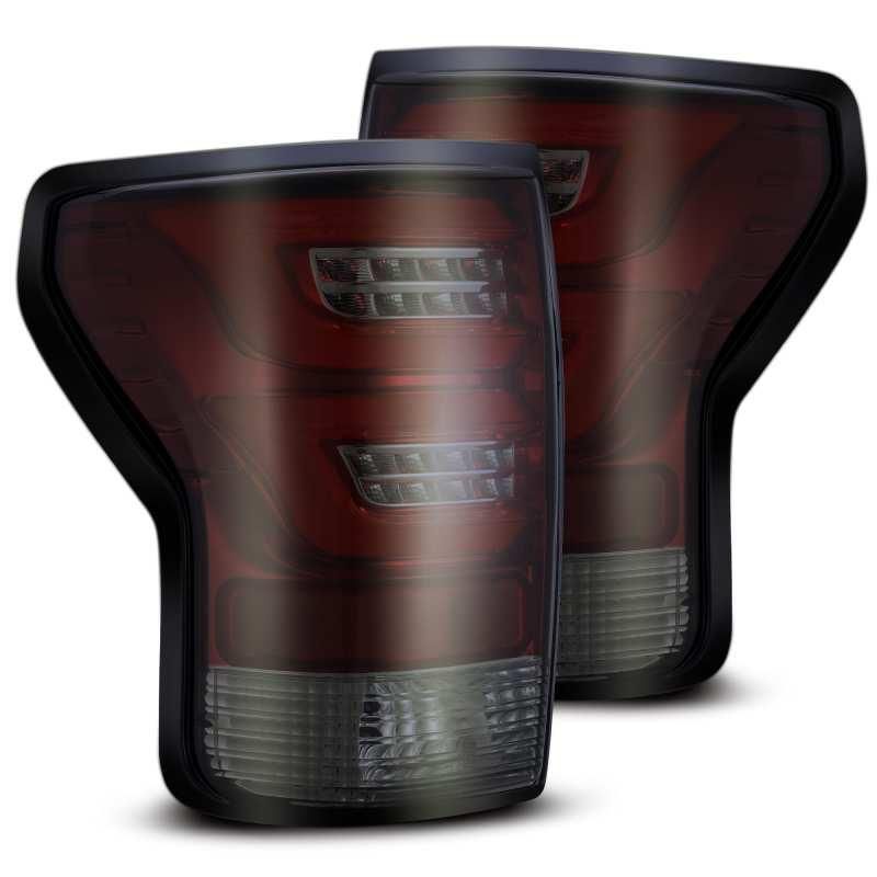 AlphaRex 07-13 Toyota Tundra PRO-Series LED Tail Lights Red Smoke-tuningsupply.com