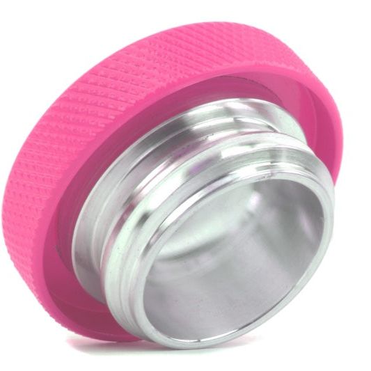 Perrin 02-21 Subaru WRX / 2022 BRZ & GR86 / 04-21 STI / 00-18 Forester XT Oil Fill Cap - Hyper Pink - SMINKpower Performance Parts PERPSP-ENG-711HP Perrin Performance