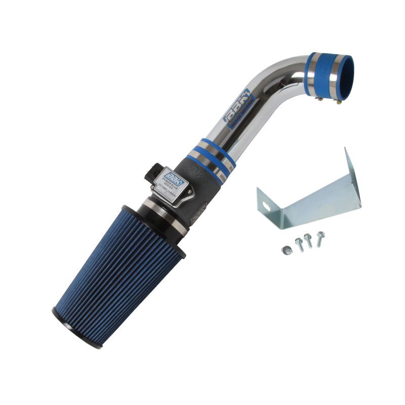 BBK 86-93 Mustang 5.0 Cold Air Intake Kit - Standard Style - Chrome Finish-tuningsupply.com