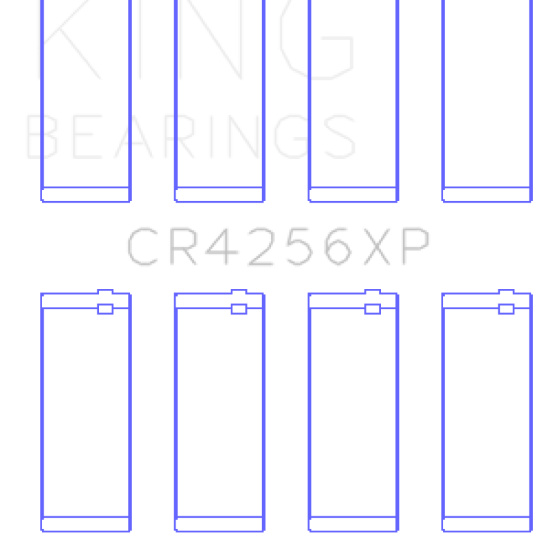 King 03-05 Dodge Neon SRT4 2.4L (Size 0.25 Oversized) Performance Rod Bearing Set-tuningsupply.com