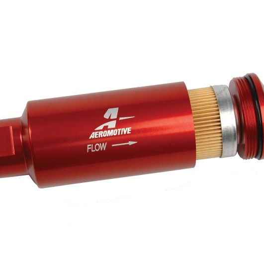 Aeromotive In-Line Filter - (AN-10) 10 Micron fabric Element-tuningsupply.com