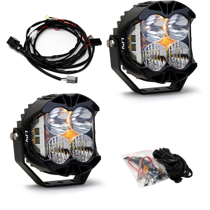 Baja Designs LP4 Pro Driving/Combo LED - Clear (Pair)-tuningsupply.com