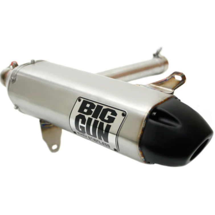 Big Gun 16-22 CAN AM RENEGADE 570/XXC EXO Stainless Slip On Exhaust-tuningsupply.com