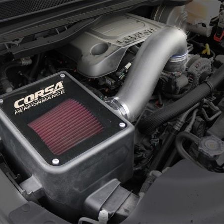 Corsa 2019-2024 Dodge Ram 1500 5.7L V8 Cold Air Intake with DryTech air filter-tuningsupply.com