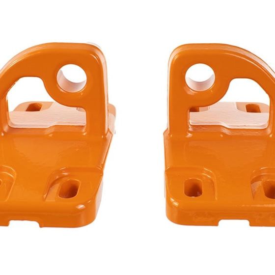 Ford Racing 2021+ Bronco Front Bumper Tow Hooks - Orange (Pair)-tuningsupply.com