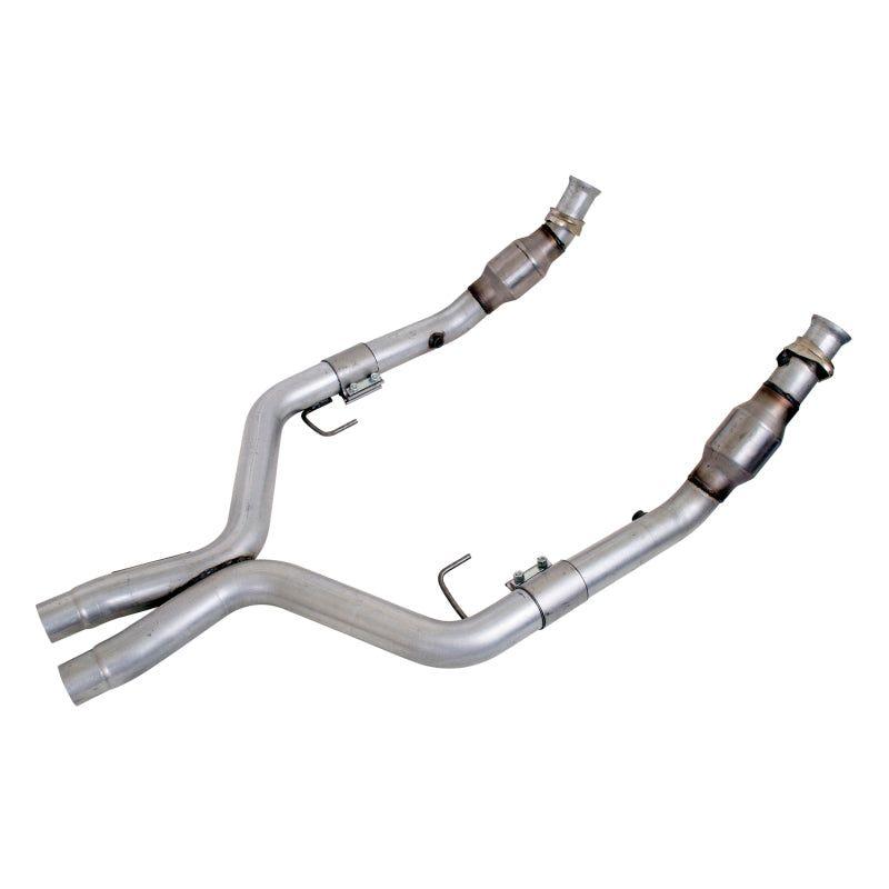 BBK 05-10 Mustang 4.6 GT High Flow X Pipe With Catalytic Converters - 2-3/4-tuningsupply.com