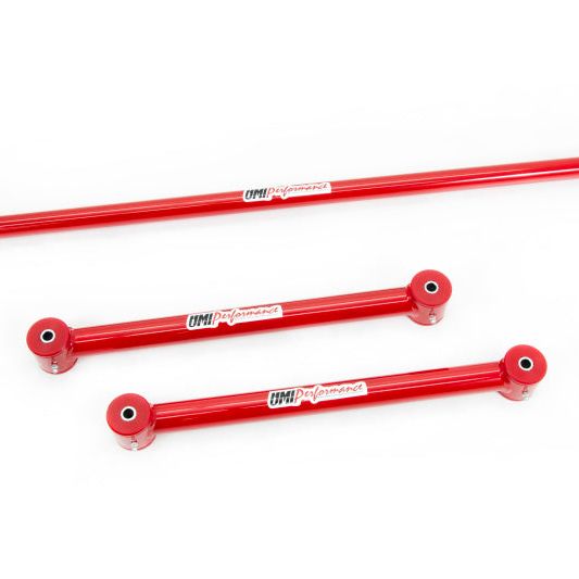 UMI Performance 82-02 GM F-Body Tubular Lower Control Arms Non-Ajustable Panhard Bar Kit - SMINKpower Performance Parts UMI201520-R UMI Performance