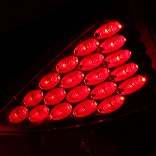 ANZO 2003-2005 Nissan 350Z LED Taillights Red-tuningsupply.com