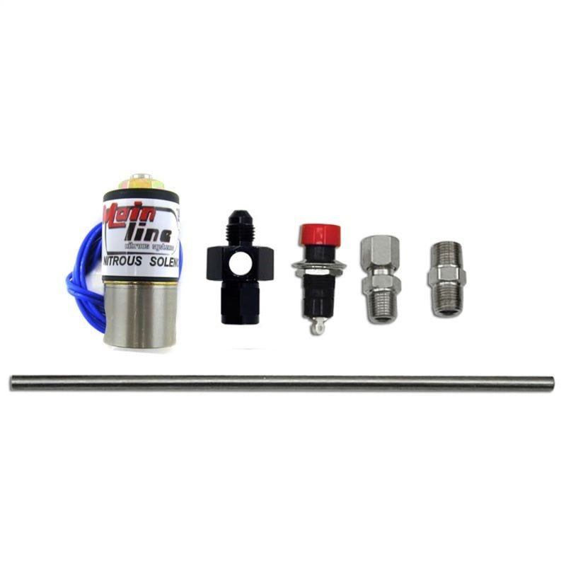 Nitrous Express Nitrous Purge Valve (4AN Manifold Push Button and Vent Tube)-Nitrous Systems-Nitrous Express-NEXML15600-SMINKpower Performance Parts