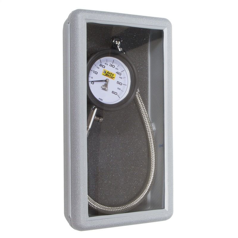 Autometer NASCAR Performance 60PSI Lo-Pressure Tire Pressure Gauge-tuningsupply.com