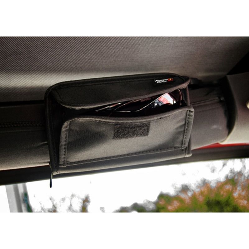 Rugged Ridge Sunglass Holder Storage Pouch 55-19 Jeep CJ / Jeep Wrangler - SMINKpower Performance Parts RUG12101.52 Rugged Ridge