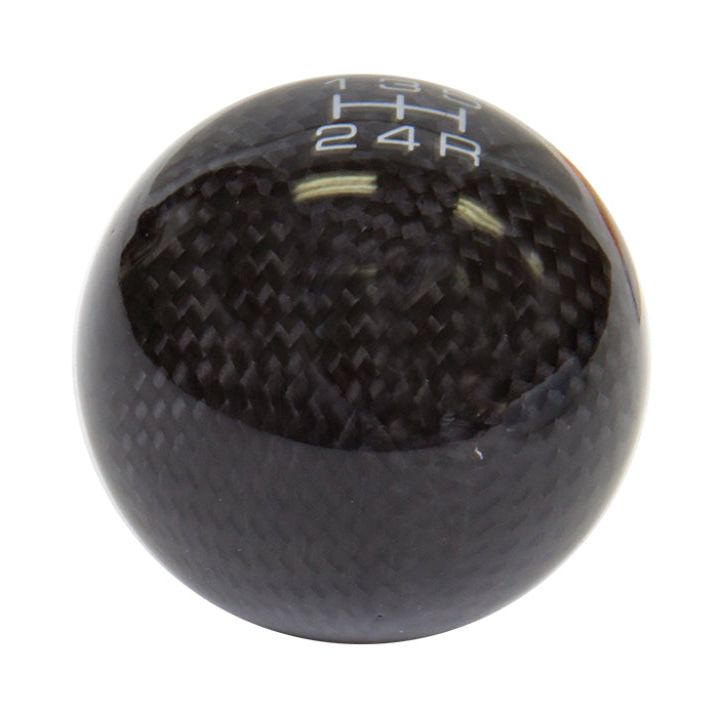 NRG Universal Ball Style Shift Knob - Heavy Weight 480G / 1.1Lbs. - Carbon Fiber (5 Speed)-tuningsupply.com