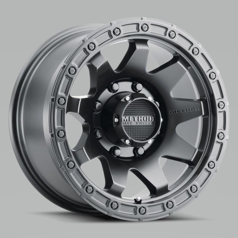 Method MR317 18x9 +18mm Offset 8x170 130.81mm CB Matte Black Wheel-tuningsupply.com