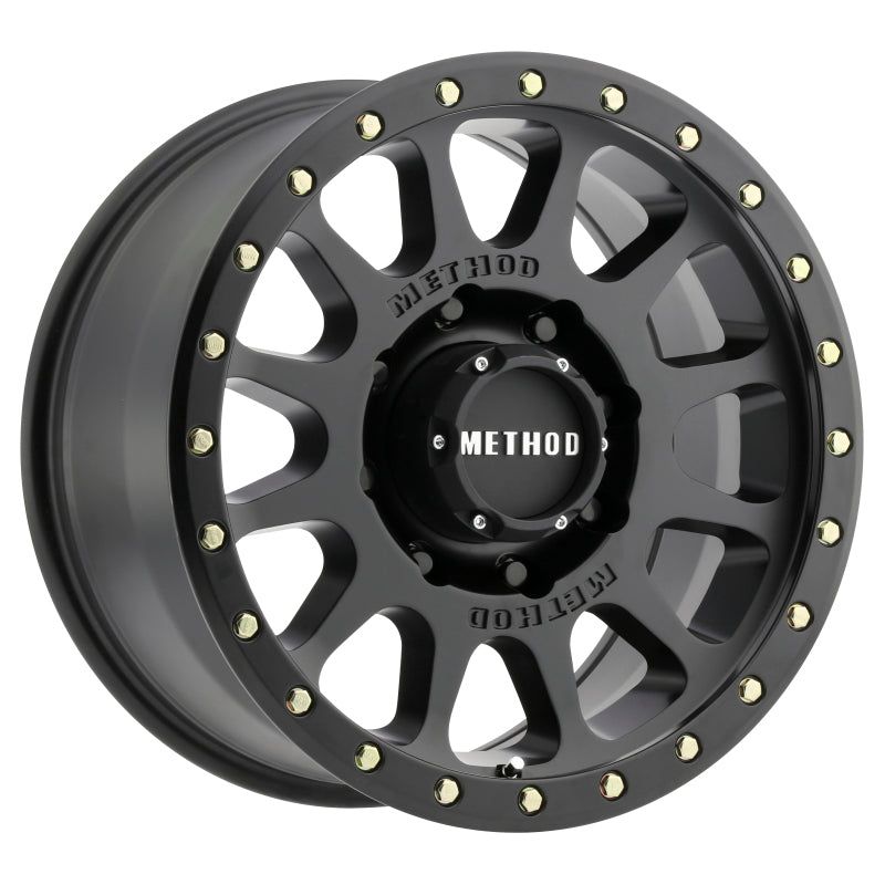 Method MR305 NV HD 17x8.5 0mm Offset 8x170 130.81mm CB Matte Black Wheel-tuningsupply.com