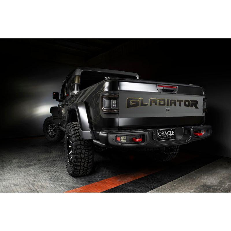 Oracle 2020+ Jeep Gladiator JT Flush Mount LED Tail Lights - Tinted Lens - SMINKpower Performance Parts ORL5882-504-T ORACLE Lighting