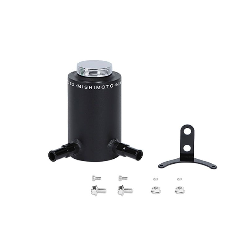 Mishimoto Aluminum Power Steering Reservoir Tank - Wrinkle Black-tuningsupply.com