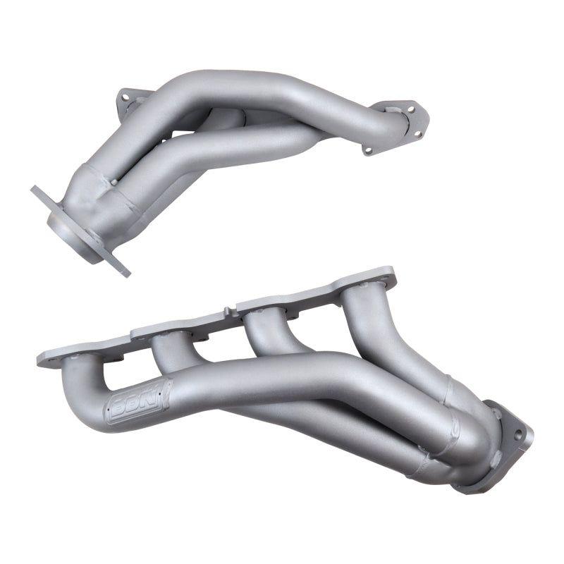 BBK 05-10 Dodge Hemi 6.1L Shorty Tuned Length Exhaust Headers - 1-7/8in Titanium Ceramic-tuningsupply.com