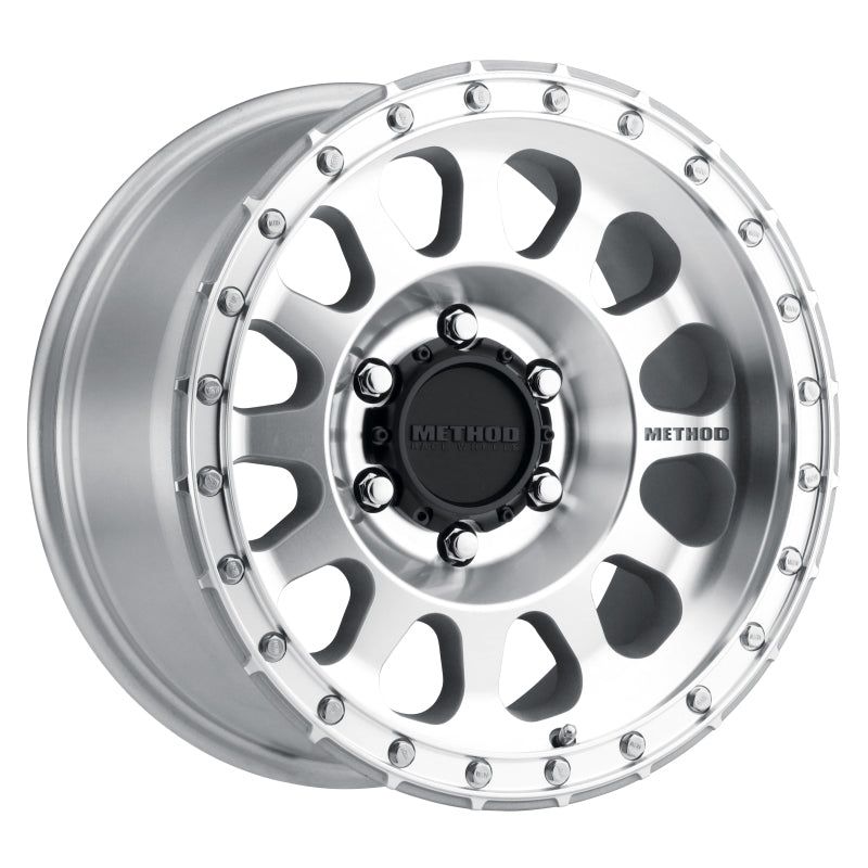 Method MR315 17x8.5 0mm Offset 6x5.5 106.25mm CB Machined/Clear Coat Wheel-tuningsupply.com