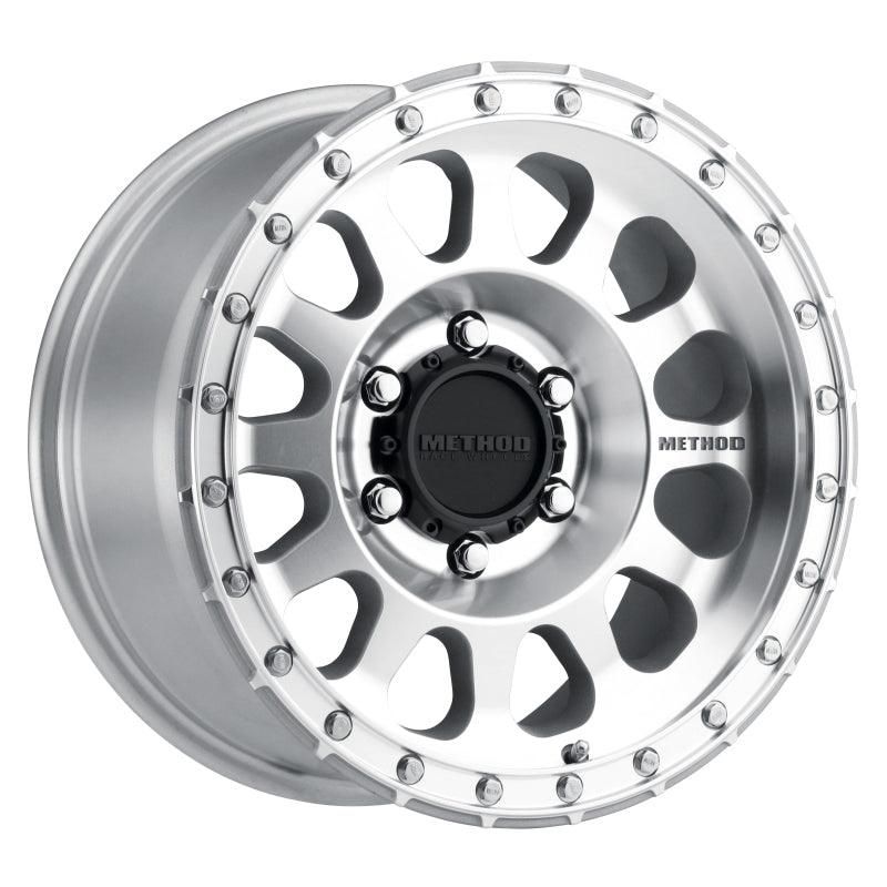 Method MR315 17x9 -12mm Offset 6x5.5 106.25mm CB Machined/Clear Coat Wheel-tuningsupply.com