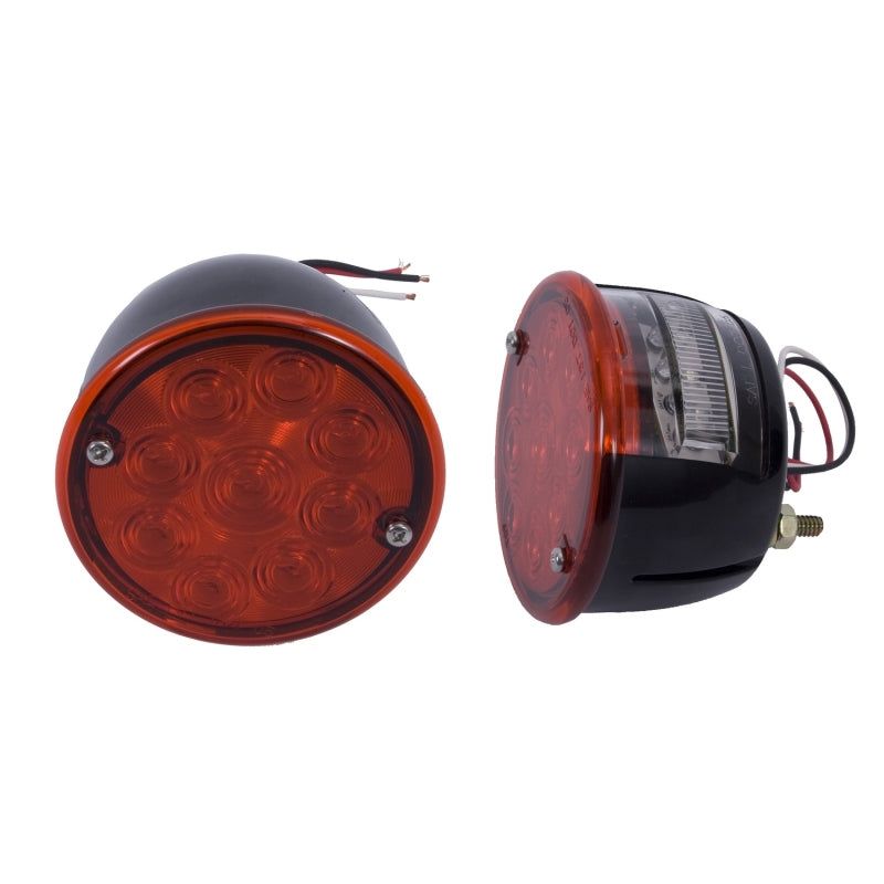 Rugged Ridge LED Tail Light Set 46-75 Willys & Jeep CJ - SMINKpower Performance Parts RUG12403.84 Rugged Ridge