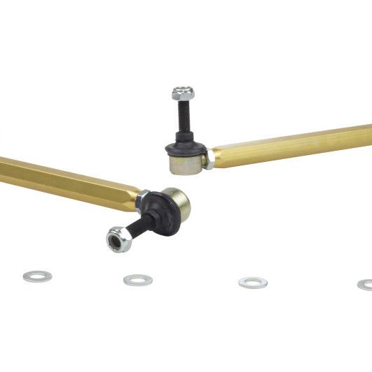 Whiteline 02-06 Mini Cooper S Front Swaybar link kit-Adjustable ball end links-Sway Bar Endlinks-Whiteline-WHLKLC106-SMINKpower Performance Parts