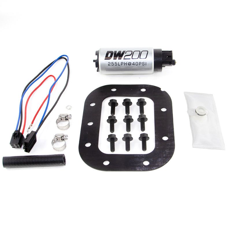 DeatschWerks 86-89 Chevy Corvette 5.7L DW200 255 LPH In-Tank Fuel Pump w/ Install Kit-tuningsupply.com