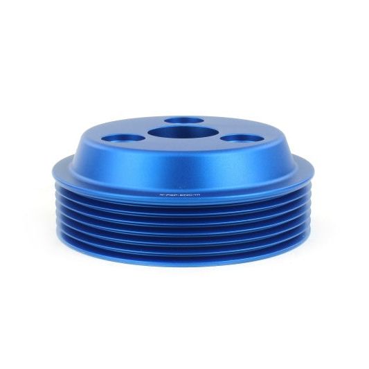 Perrin 15-21 Subaru WRX Lightweight Water Pump Pulley - Blue-tuningsupply.com