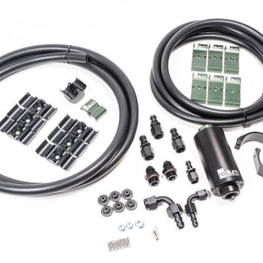 Radium Engineering Toyota MK5 Supra Fuel Hanger Plumbing Kit - Stainless-tuningsupply.com