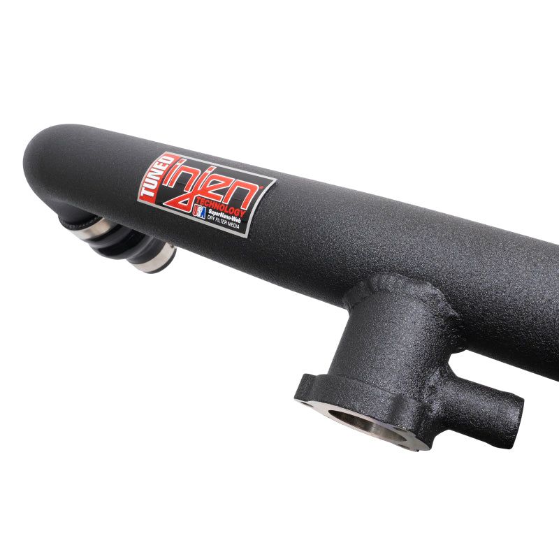 Injen 21-23 Ford Bronco 2.7L V6 (TT) EcoBoost SES Intercooler Pipes - Wrinkle Black-tuningsupply.com