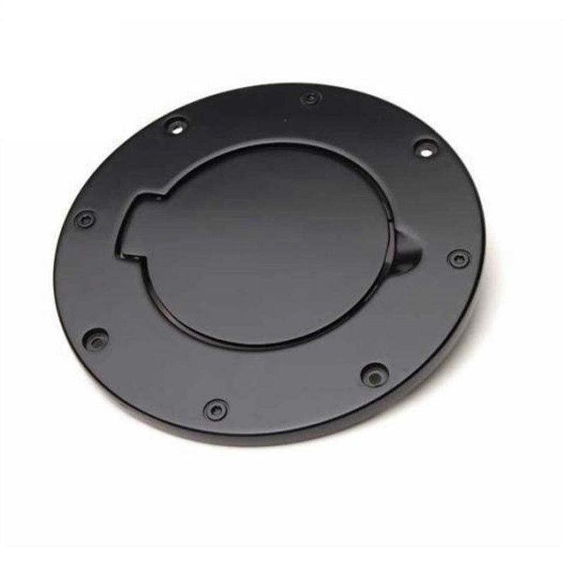 Rampage 1997-2006 Jeep Wrangler(TJ) Billet Style Gas Cover - Black-Fuel Caps-Rampage-RAM75006-SMINKpower Performance Parts