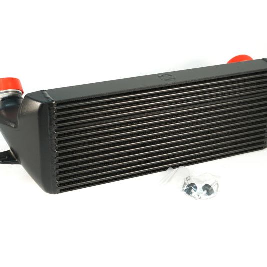 CSF 04-13 BMW 335i/xi (E90/E91/E92/E93) High Performance Stepped Core Bar/Plate Intercooler - Black-tuningsupply.com