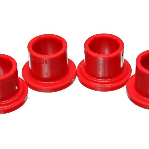 Energy Suspension 00-04 Dodge Dakota 4WD / 00-03 Durango 4WD Red Front Rack and Pinion Bushing Set-tuningsupply.com