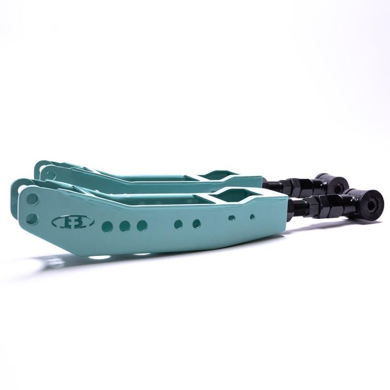 BLOX Racing Rear Lower Control Arms - Teal (2013+ Subaru BRZ/Toyota 86 / 2008+ Subaru WRX/STI)-tuningsupply.com