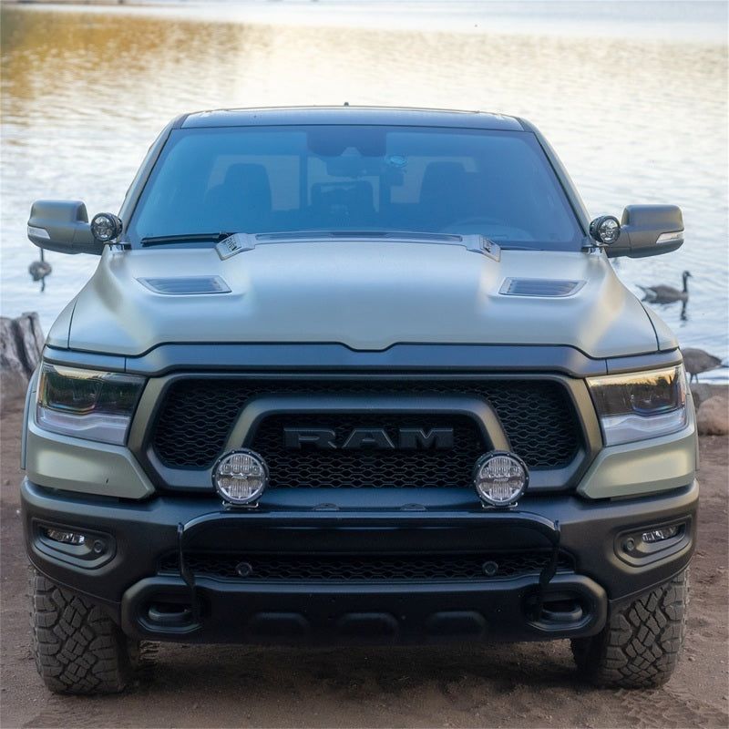 Rigid Industries 2019+ Dodge Ram 1500 A-Pillar LED Light Mounts-Light Mounts-Rigid Industries-RIG46717-SMINKpower Performance Parts