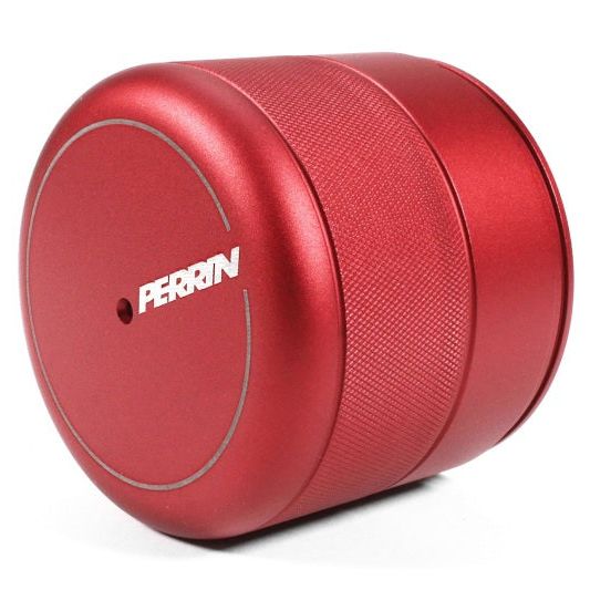 Perrin 2015+ Subaru WRX/STI Oil Filter Cover - Red-Oil Filters-Perrin Performance-PERPSP-ENG-716RD-SMINKpower Performance Parts