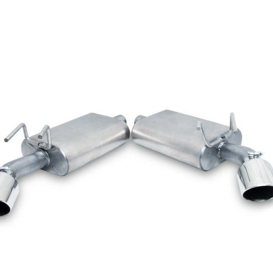 Gibson 10-15 Chevrolet Camaro LS 3.6L 2.25in Axle-Back Dual Exhaust - Aluminized-tuningsupply.com