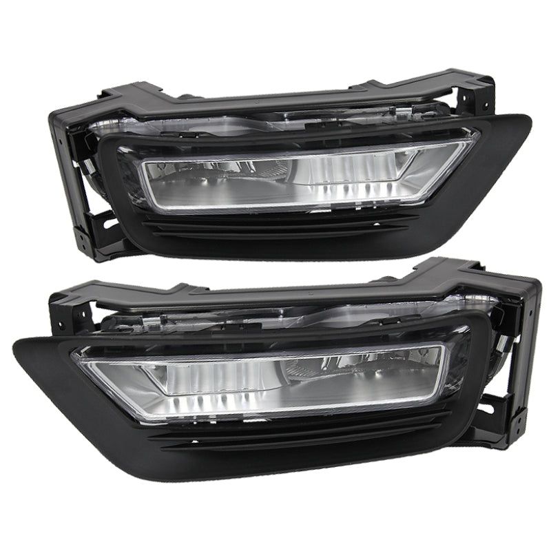 Spyder Honda Accord 2013-2015 4Dr OEM Fog Lights W/Switch- Clear FL-HA2013-4D-C-Fog Lights-SPYDER-SPY5076083-SMINKpower Performance Parts