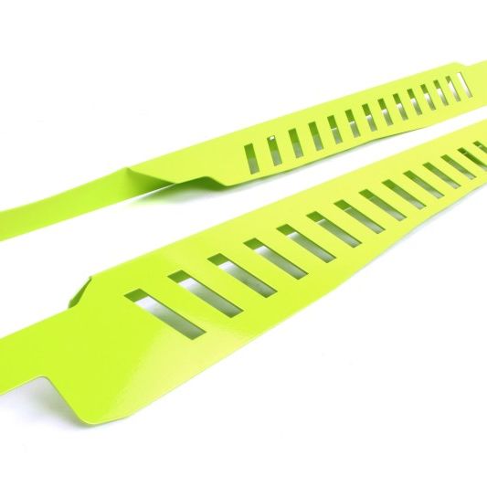 Perrin 11-14 Subaru WRX/STI Fender Shroud Set - Neon Yellow-tuningsupply.com