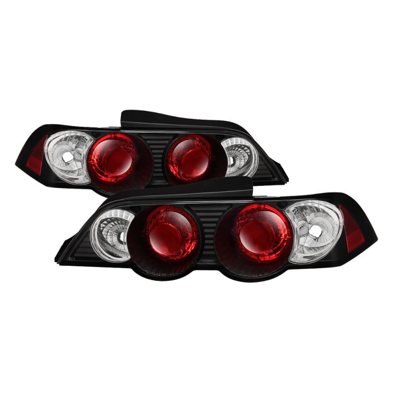 Spyder Acura RSX 02-04 Euro Style Tail Lights Black ALT-YD-ARSX02-BK-Tail Lights-SPYDER-SPY5000330-SMINKpower Performance Parts